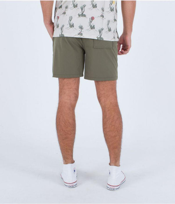 Hurley Phantom Camper 17" Volley Short Olive - Boardworx