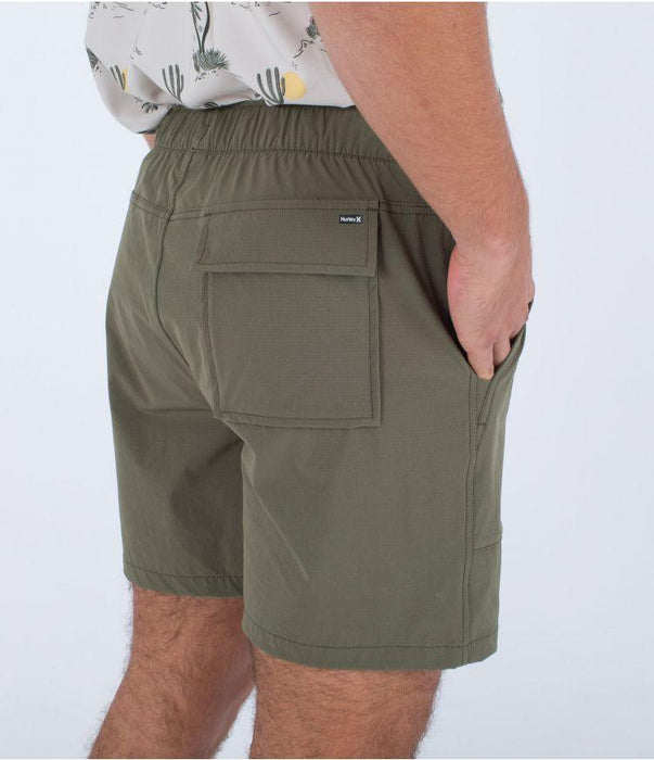 Hurley Phantom Camper 17" Volley Short Olive - Boardworx