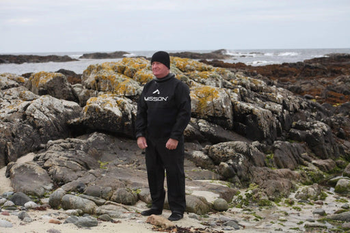 Mission Hybrid Drysuit Black - Boardworx