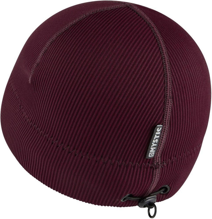 Mystic 2mm Neoprene Wetsuit Beanie Oxblood Red - Boardworx