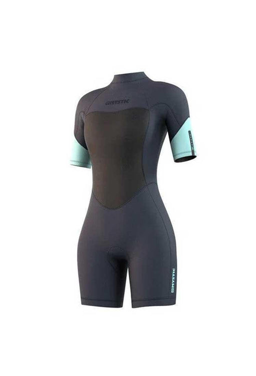 Mystic brand 3/2mm womens wetsuit back zip shorty - Boardworx
