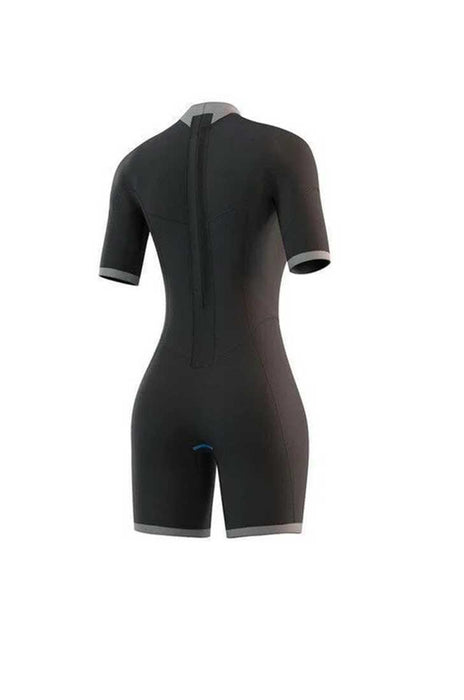 Mystic brand 3/2mm womens wetsuit back zip shorty - Boardworx