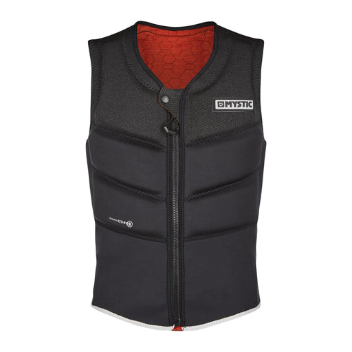 Mystic foil impact hydrofoiling Impact Vest Size Zip - Black - Boardworx