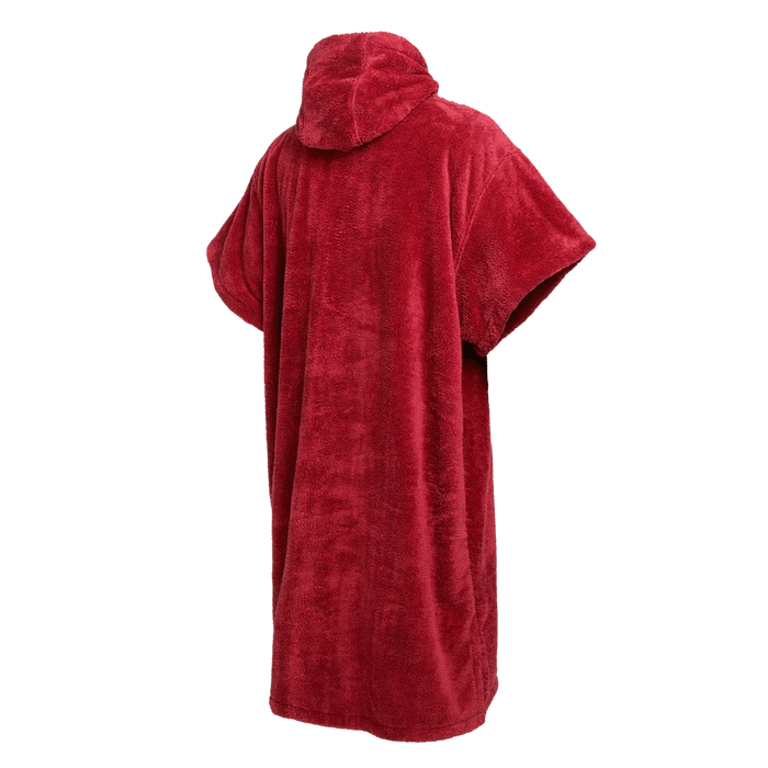 Mystic Poncho Teddy Classic Red Changing Robe - Boardworx