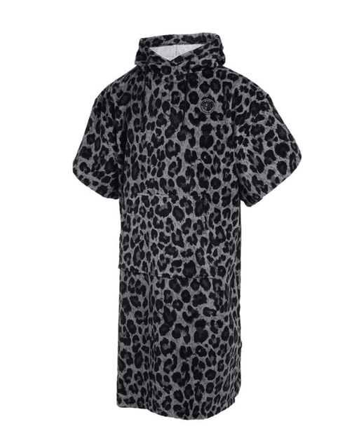 Mystic Poncho Velours Black Changing Robe - Boardworx