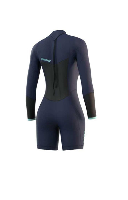 Mystic womens Brand long sleeve shorty wetsuit 3/2mm wetsuit - Boardworx