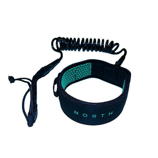 North Foil Board Leash Black 6t Calf Coiled - Boardworx