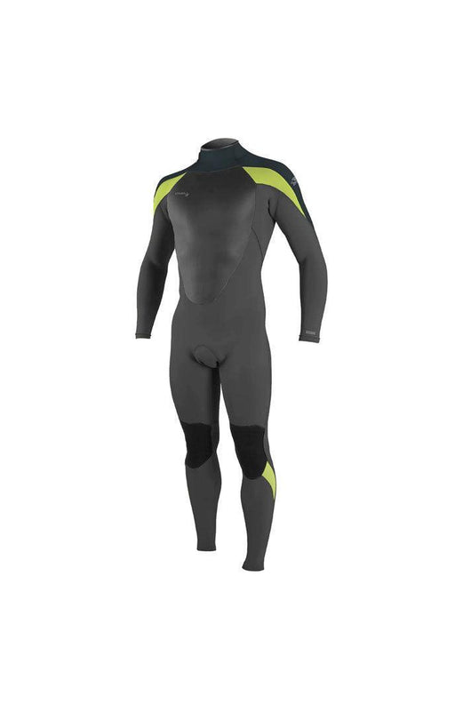 O'Neill Epic 5/4mm Back Zip Mens Black/Gunmetal/DayGlo - Boardworx