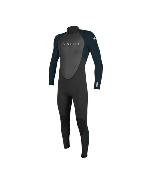 O'Neill Reactor-2 3/2 Back Zip Mens Summer Wetsuit Black Abyss - Boardworx