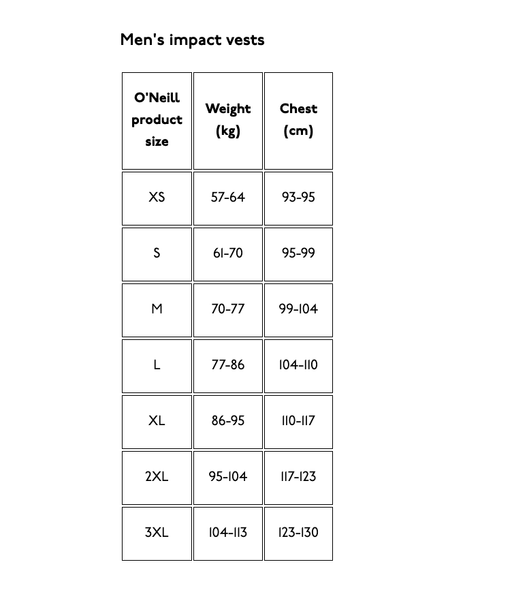 O'Neill Superlite Vest 50N Buoyancy Aid Black - Boardworx