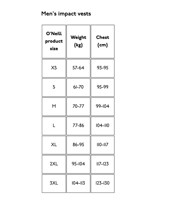 O'Neill Superlite Vest 50N Buoyancy Aid Black - Boardworx