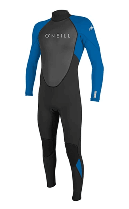 O'Neill Youth Reactor-2 3/2mm Full Wetsuit Back Zip Black Ocean - Boardworx