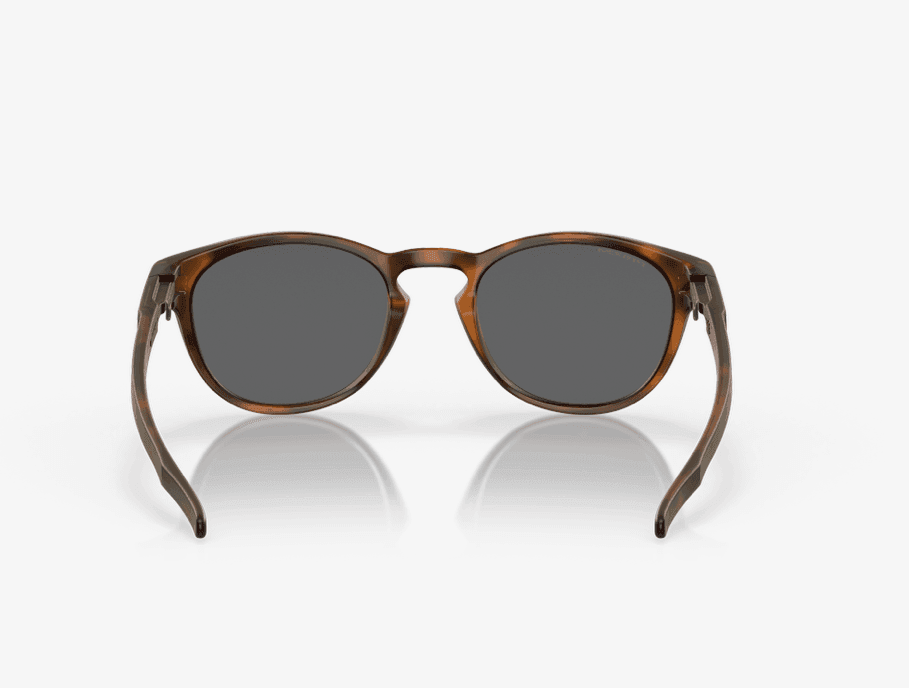 Oakley Latch Matte Brown Tortoise with Prizm Black Lenses - Boardworx