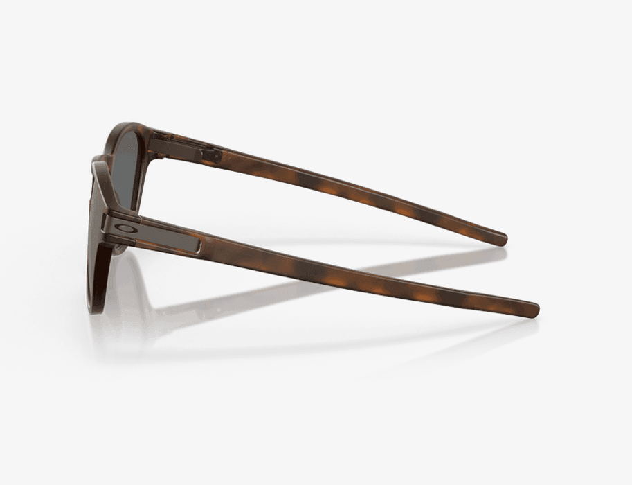 Oakley Latch Matte Brown Tortoise with Prizm Black Lenses - Boardworx