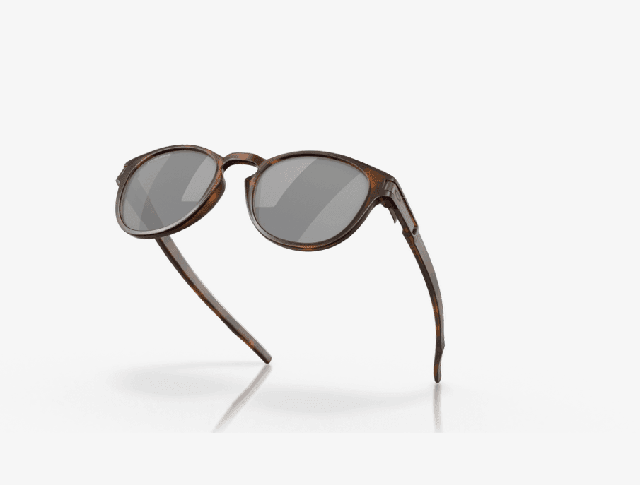 Oakley Latch Matte Brown Tortoise with Prizm Black Lenses - Boardworx