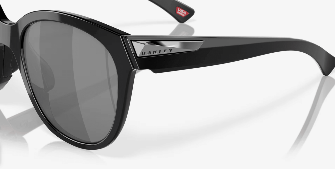 Oakley Low Key Polished Black with Prizm Black Polarized lenses - Boardworx