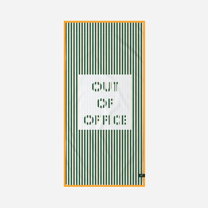 Slowtide Out Of Office Premium Woven Towel Kale