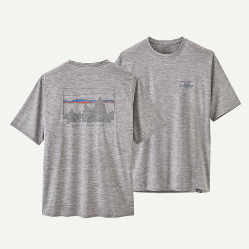 Patagonia Capilene® Cool Daily Graphic Shirt '73 Skyline: Feather Grey - Boardworx