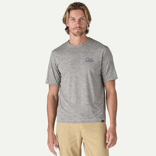 Patagonia Capilene® Cool Daily Graphic Shirt '73 Skyline: Feather Grey - Boardworx