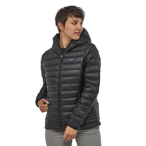 Patagonia Down Sweater Hoody Black - Boardworx