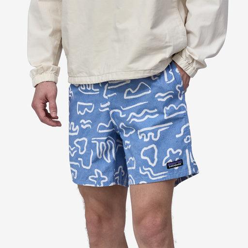 Patagonia Funhoggers Shorts - 6" Channel Islands: Vessel Blue - Boardworx