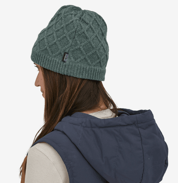 Patagonia Honeycomb Knit Beanie Hemlock Green - Boardworx