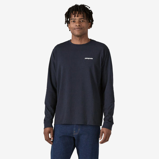 Patagonia Long-Sleeved P-6 Logo Responsibili-Tee New Navy - Boardworx