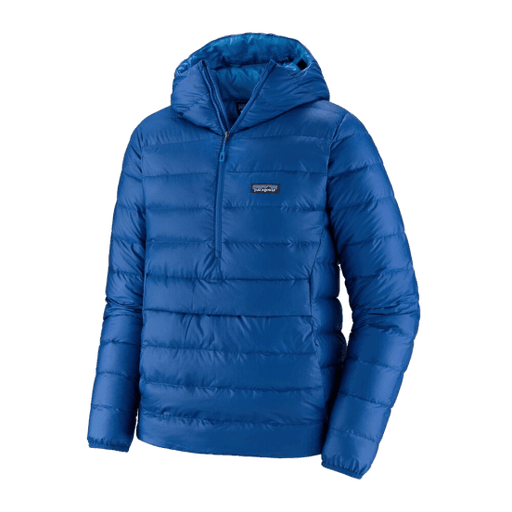 Patagonia Men's Down Sweater Hoody Pullover Superior Blue - Boardworx