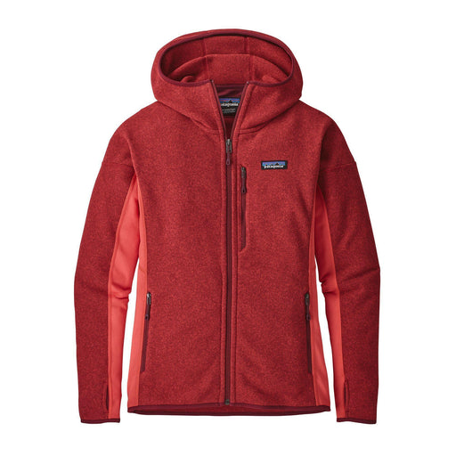 Patagonia Performance Better Sweater Fleece Hoody Tomato - Boardworx