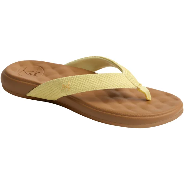 Reef Ladies Cushion Harmony Flip flops Women's Pale Banana