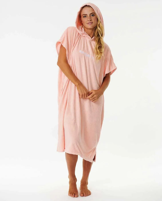 Rip Curl Classic Surf Hooded Towel Peach