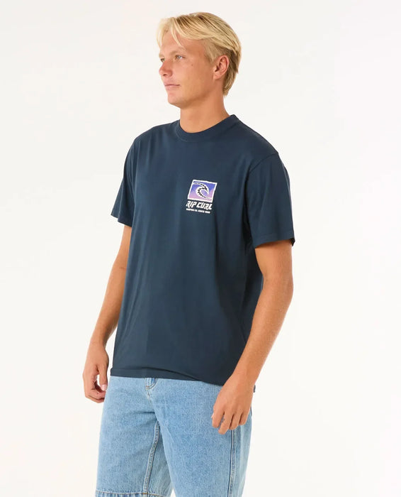 Rip Curl Raw Energy Trad Tee Dark Navy