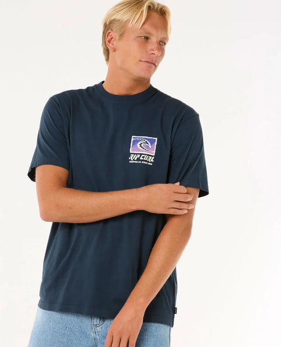 Rip Curl Raw Energy Trad Tee Dark Navy