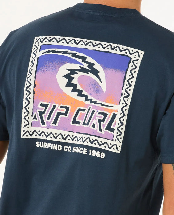 Rip Curl Raw Energy Trad Tee Dark Navy