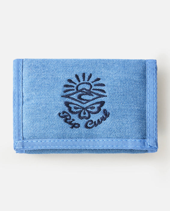 Rip Curl Distressed Denim Wallet