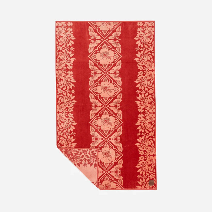 Sandy's Oversized Premium Woven Towel Warm Earth