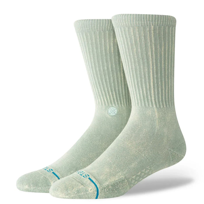 Stance Socks Icon Dyed Crew Sea Green