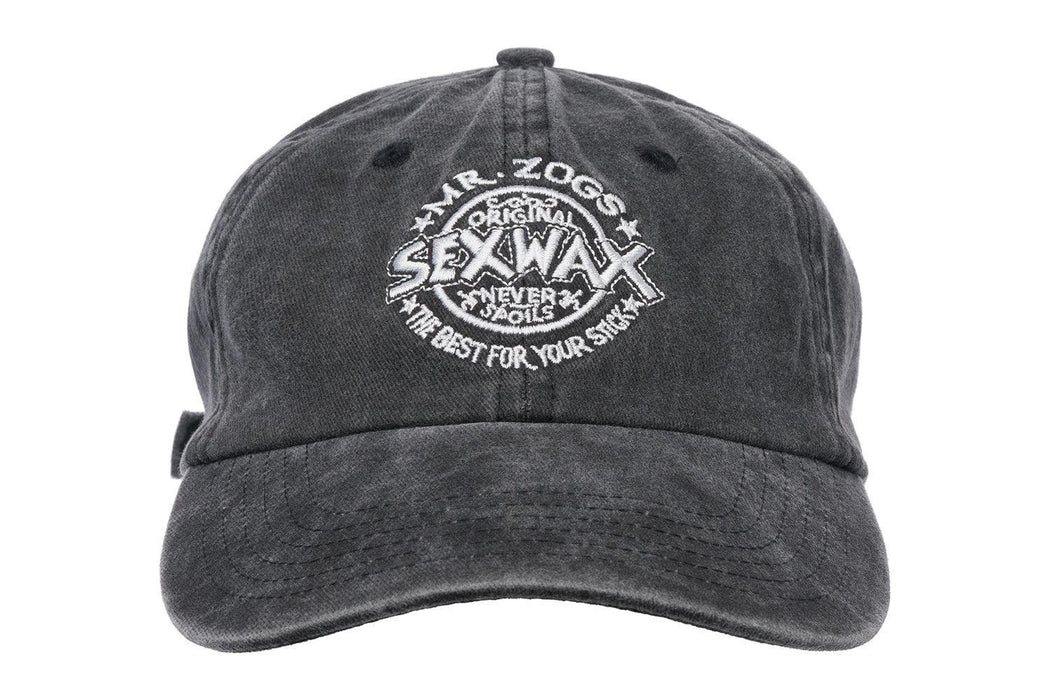 Sexwax Dad Cap Washed Black - Boardworx