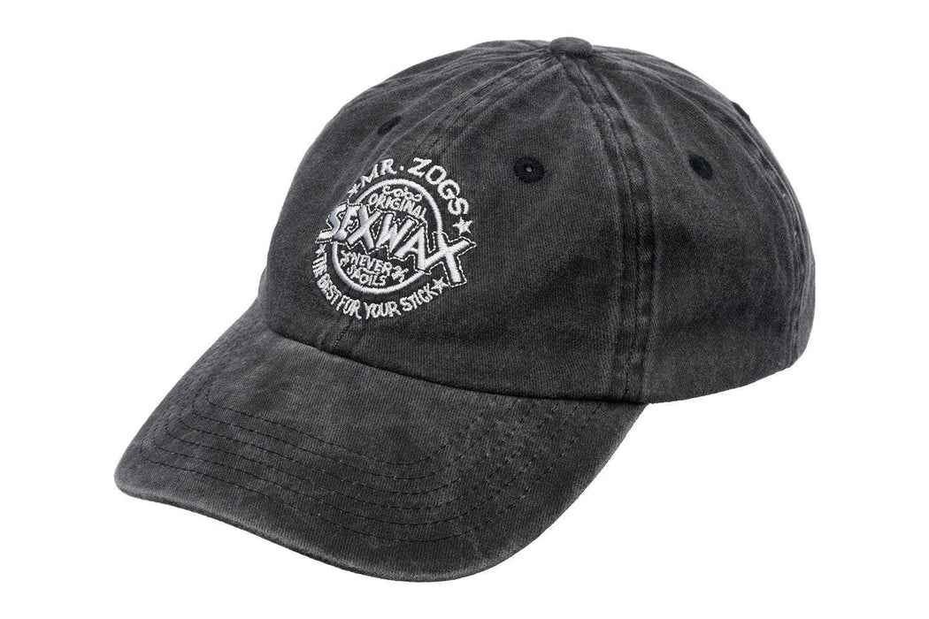 Sexwax Dad Cap Washed Black - Boardworx