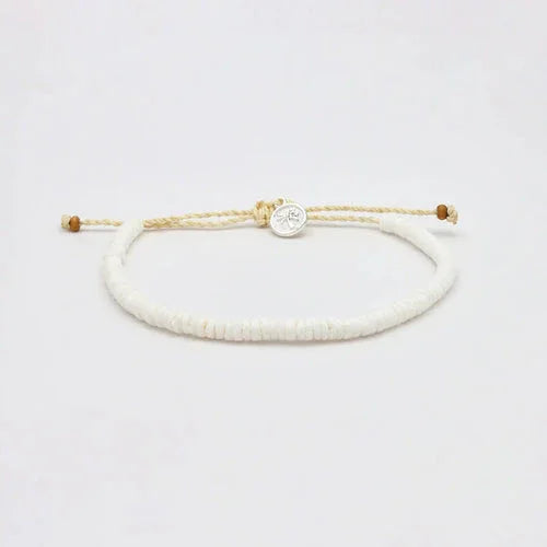 Pineapple Island Puka Shell Bracelet