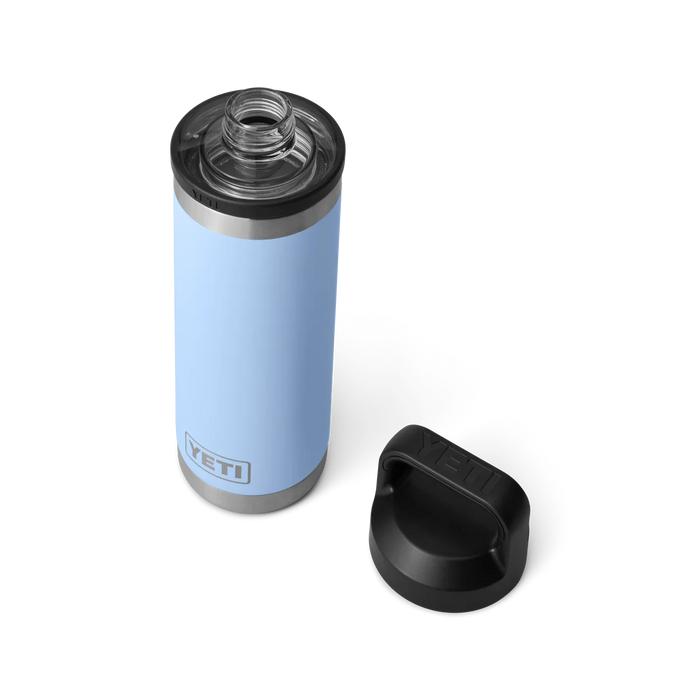 Yeti Rambler 18oz Bottle with Chug Cap Big Sky Blue