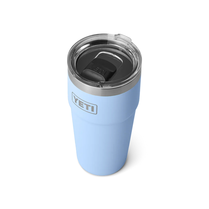 Yeti Rambler 20 oz Stackable Cup Big Sky Blue
