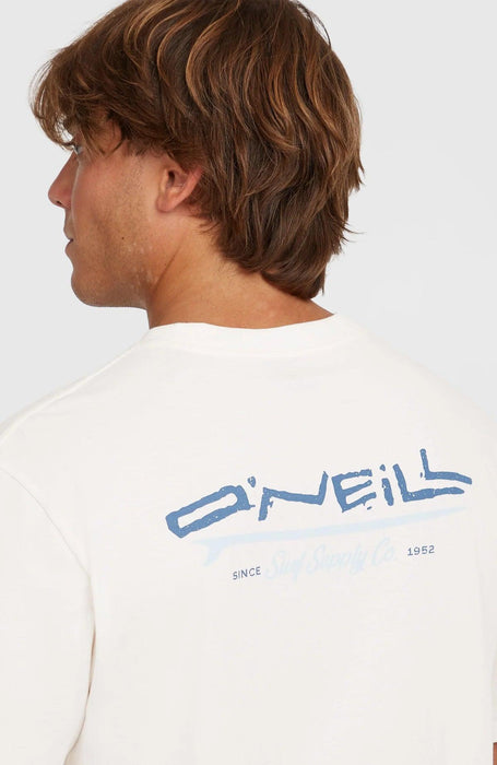 O'Neill Retro Back Print Tee Snow White