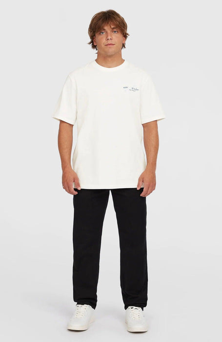 O'Neill Retro Back Print Tee Snow White