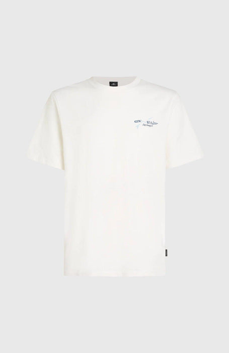 O'Neill Retro Back Print Tee Snow White