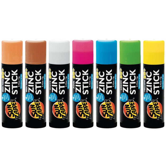 Sun Zapper Zinc Face Stick SPF 50+ Zinc Oxide Sunscreen - Boardworx