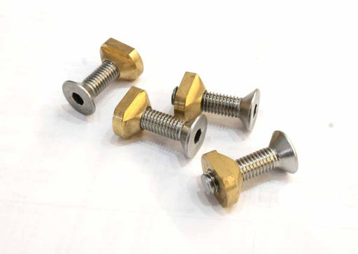 T-Nut Brass Hydrofoil Pack of 4 M8 Wing Foil Board - Boardworx
