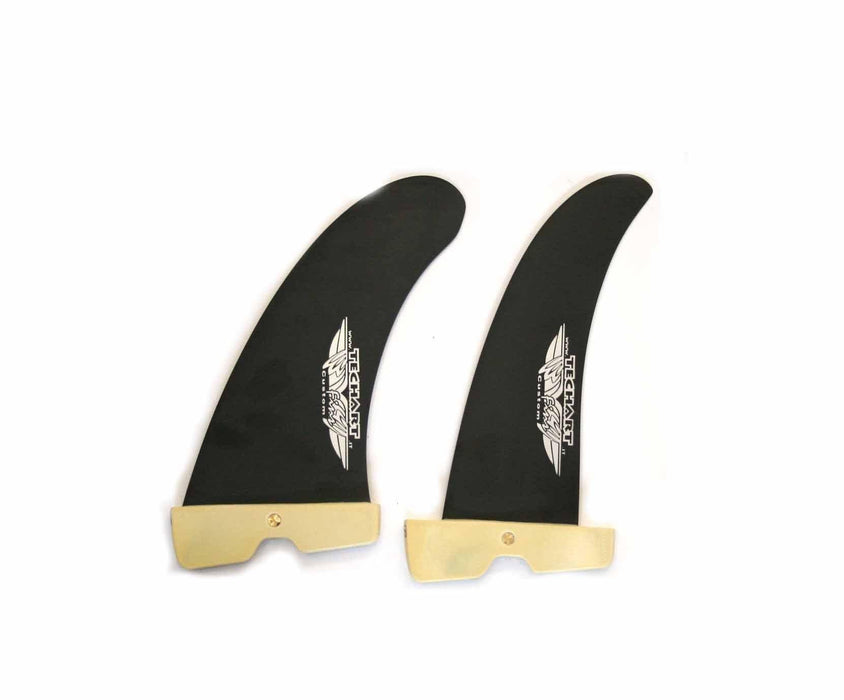 Techart Carbon Custom Tuttle or power box Fin Skeg Freeride Windsurfing - Boardworx