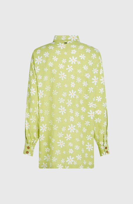 O'Neill Beach Vintage Long Shirt Green Daisyline