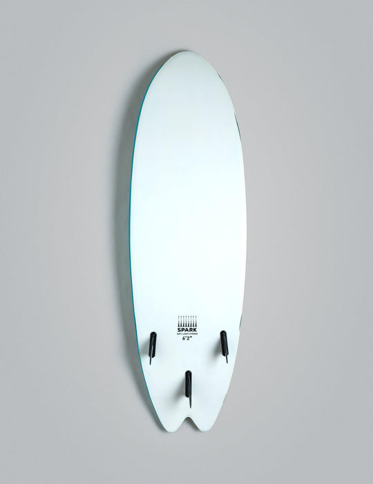 Vision Spark XPS Fish 6'2 Foamie Surfboard - Boardworx